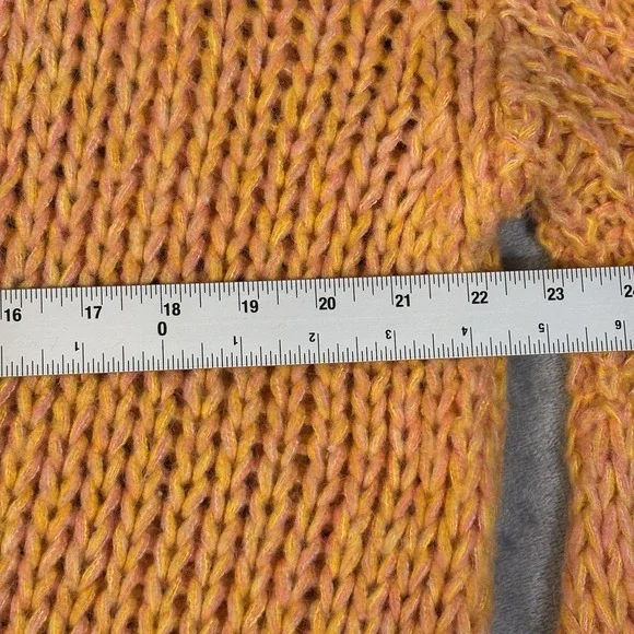 Free People Sugar‎ Candy Combo Hometown Cardigan Sweater Sz Small Oversized - Picture 9 of 9